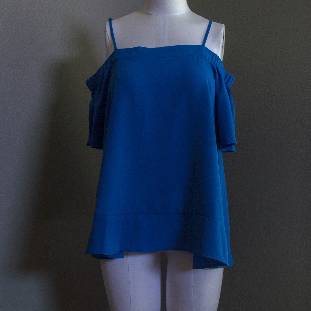 Off the Shoulder top w/ Spaghetti Straps